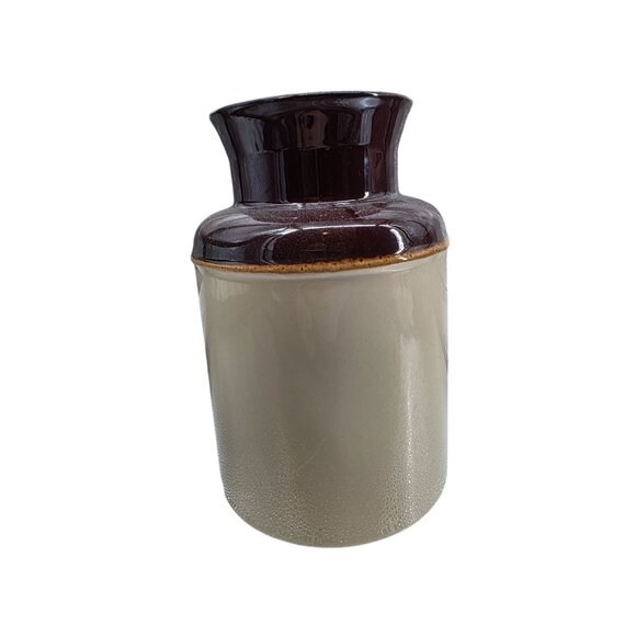 McCoy Vintage Ceramic Canister Jar With Fruit Design 9x5 - Picture 3 of 7